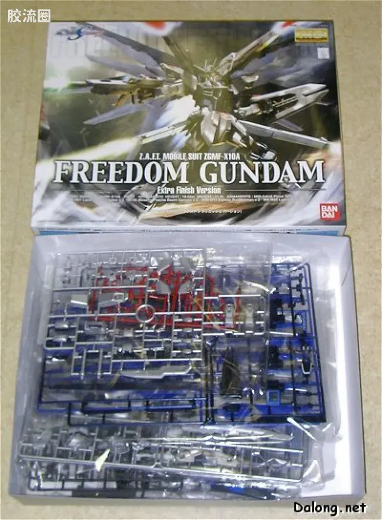 MG 彩色电镀版 ZGMF-X10A 自由高达 彩色电镀版 - 图片